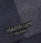 Marcoliani - Striped Textured Pima Cotton-Blend Socks - Gray