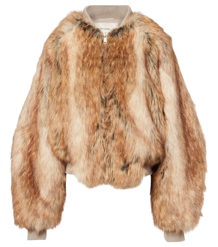 Photo: Entire Studios Mane faux fur jacket