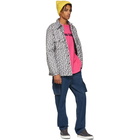 Noon Goons White Leopard Compa Shirt Jacket