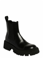 BALENCIAGA - Tractor Bootie L20 Leather Boots