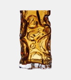 Polspotten Ice glass vase by Norman Trapman