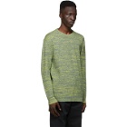 Dunhill Grey and Yellow Melange Sweater