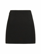 MSGM Double Crepe Cady Mini Skirt with sequins