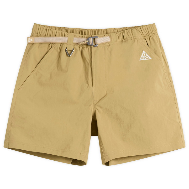 Photo: Nike Men's ACG Hike Short in Parachute Beige/College Grey/Summit White