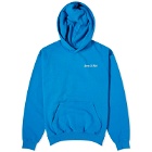 Sporty & Rich Men's HWCNY Hoodie in Royal Blue/White