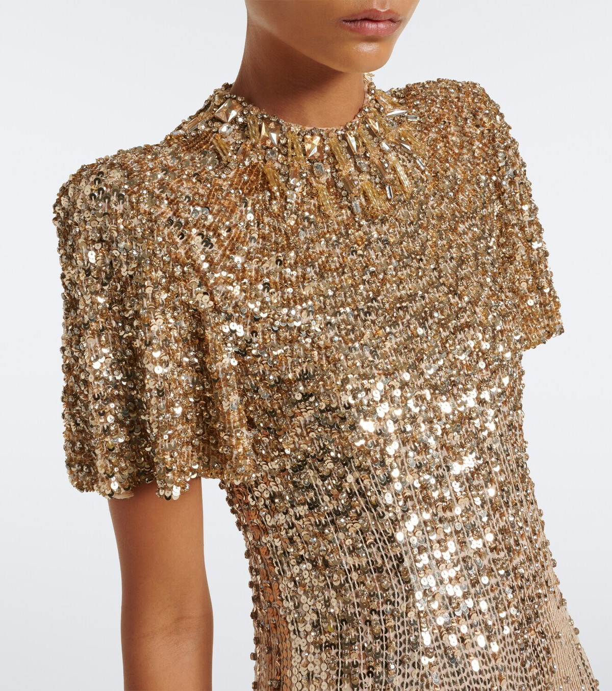 Jenny Packham Kiku embellished gown