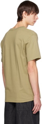 Dime Khaki Printed T-Shirt