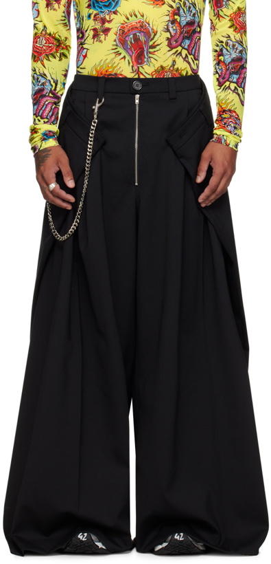 Photo: LU'U DAN Black Maxi X Maxi X Maxi Trousers