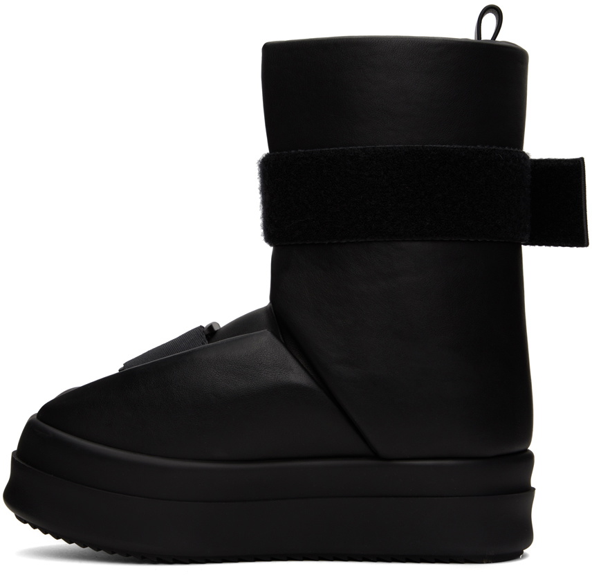 【関税込み】Rick Owens ブラック Low Splint サンダル Rick Owens Low Splint Sandals in Black | SVD USA