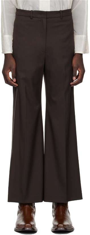 Photo: LOW CLASSIC Brown Wide Trousers