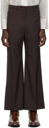 LOW CLASSIC Brown Wide Trousers