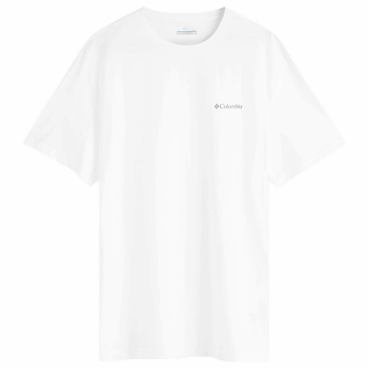 Photo: Columbia Men's CSC Basic Logo™ Short Sleeve T-Shirt in White