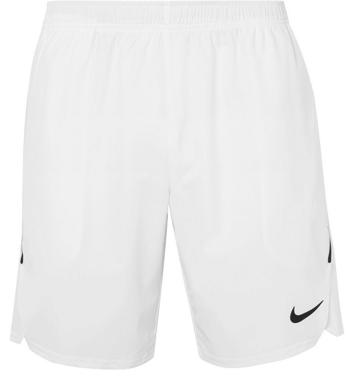 Photo: Nike Tennis - NikeCourt Flex Ace Slim-Fit Dri-FIT Tennis Shorts - White