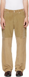 Wales Bonner Tan Sissoo Trousers