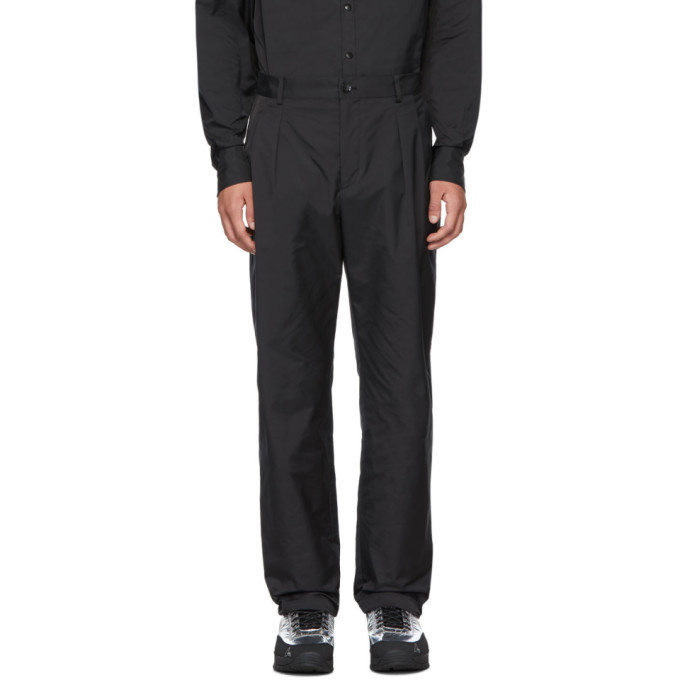 Photo: Valentino Black Virgin Wool Trousers