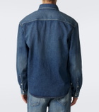Saint Laurent Cassandre denim shirt