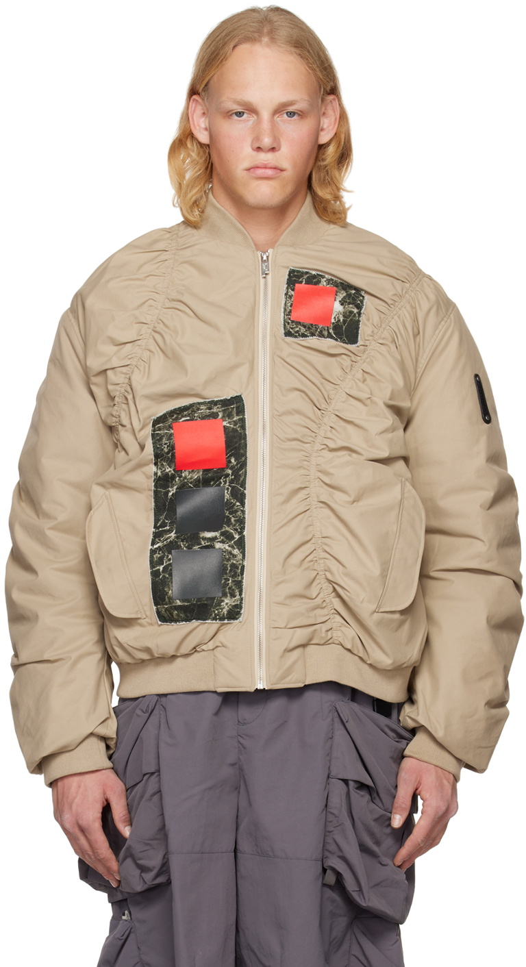 Jacket A-COLD-WALL* Cubist Ruched Bomber Jacket