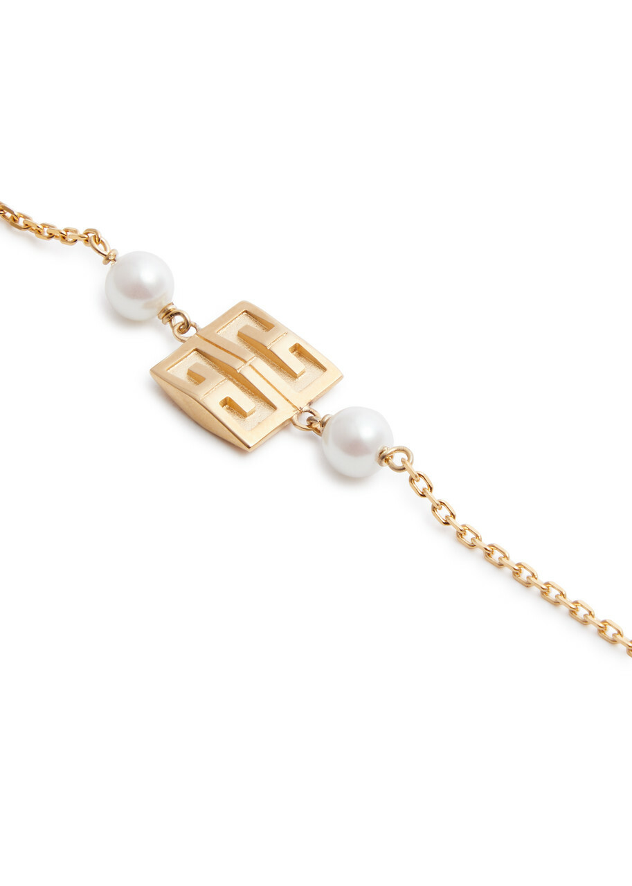 Givenchy 4G Logo Embellished Bracelet - Gold - One Size