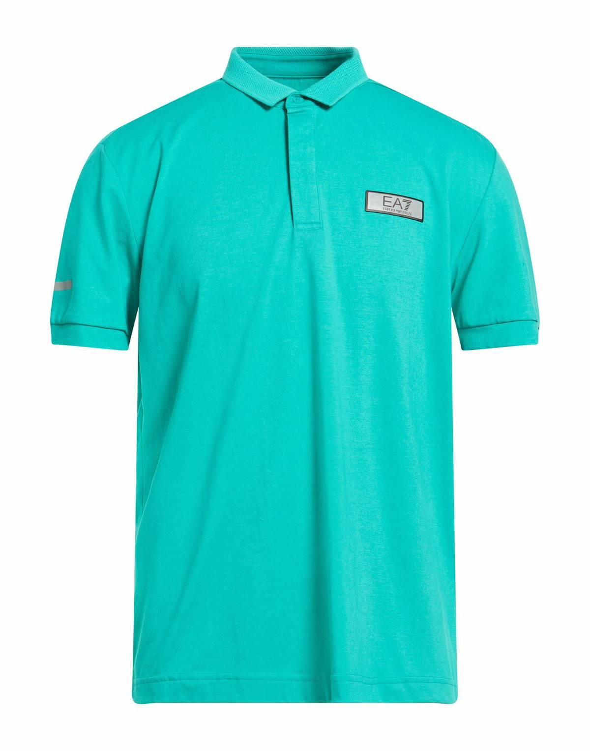 Ea7 Mens Polo shirt Turquoise