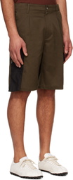 Olly Shinder Brown Gardiner Shorts