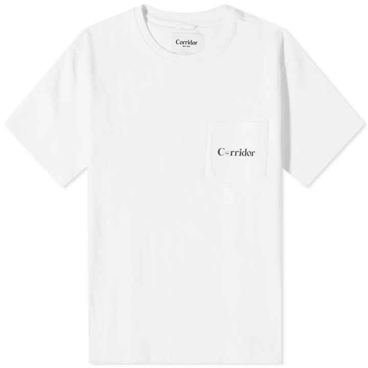 Photo: Corridor Men's Disco T-Shirt in White