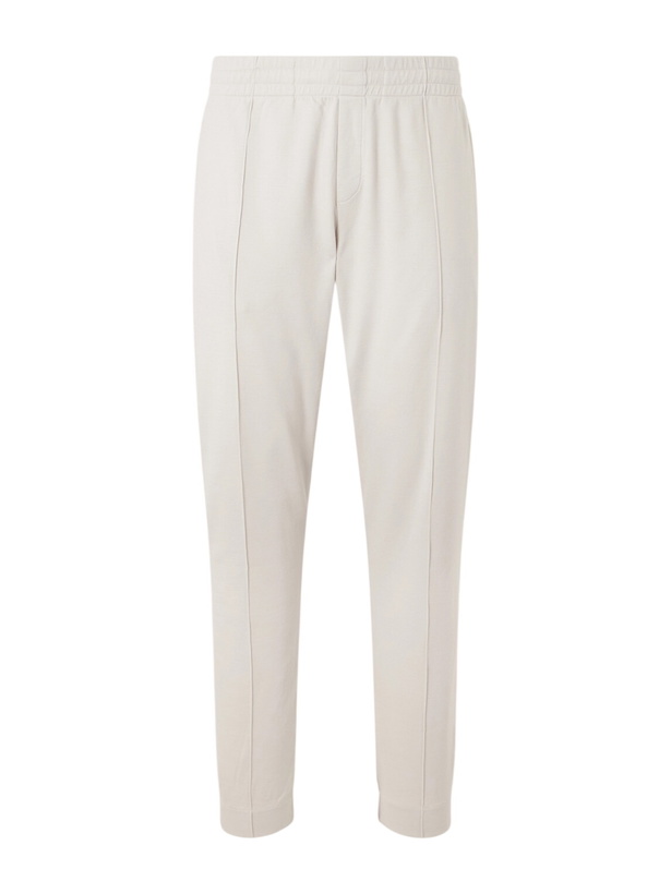 Photo: Orlebar Brown - Tapered Wool-Jersey Sweatpants - Neutrals