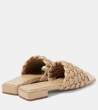 Souliers Martinez Aster woven leather slides