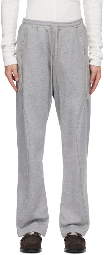 Photo: NVRFRGT Gray Twisted Sweatpants