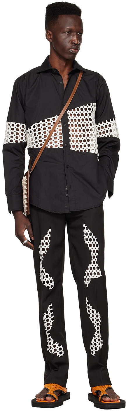 Tokyo James SSENSE Exclusive Black Cotton Shirt