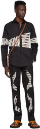 Tokyo James SSENSE Exclusive Black Cotton Shirt