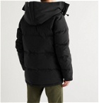 Canada Goose - Black Label Wedgemount Quilted Shell Down Hooded Parka - Black