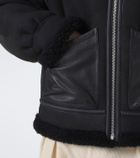 Ralph Lauren Purple Label Lutton shearling-lined leather jacket