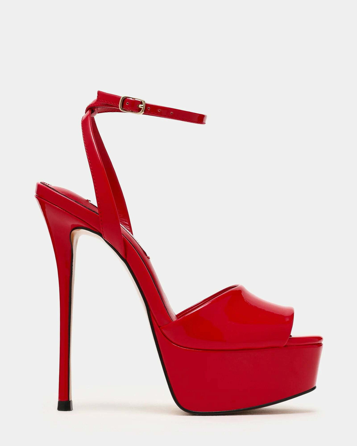 Steve Madden Jezzica Heels in Red Patent
