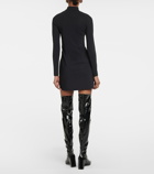 Coperni - Cutout wool-blend minidress