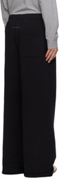 MM6 Maison Margiela Black Label Patch Sweatpants