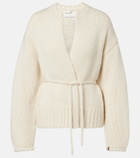Extreme Cashmere N°384 Ginza cashmere wrap cardigan