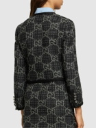 GUCCI - Gg Wool Blend Tweed Jacket