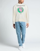 Msgm Mens Sweatshirt Ivory