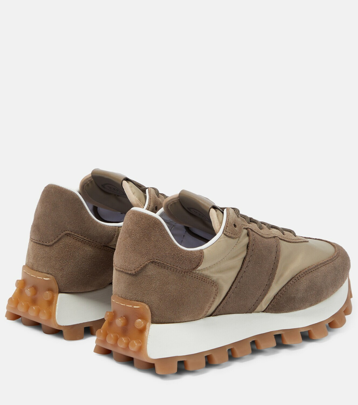 スニーカー TOD'S Sport Run Sneakers - Tod's - Canvas - Beige Tod's Sport Run Sneakers - Canvas - Beige Neutrals (Women's