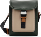 Coach 1941 Green & Taupe Charter North/South Bag