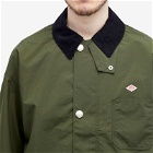 Danton Men's Nylon Coverall Jacket in Dark Olive