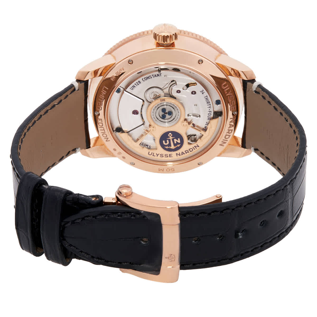 Ulysse Nardin Limited Edition Marine Torpilleur Tourbillon Automatic Mens Watch 1282-310LE-2AE-175/1A