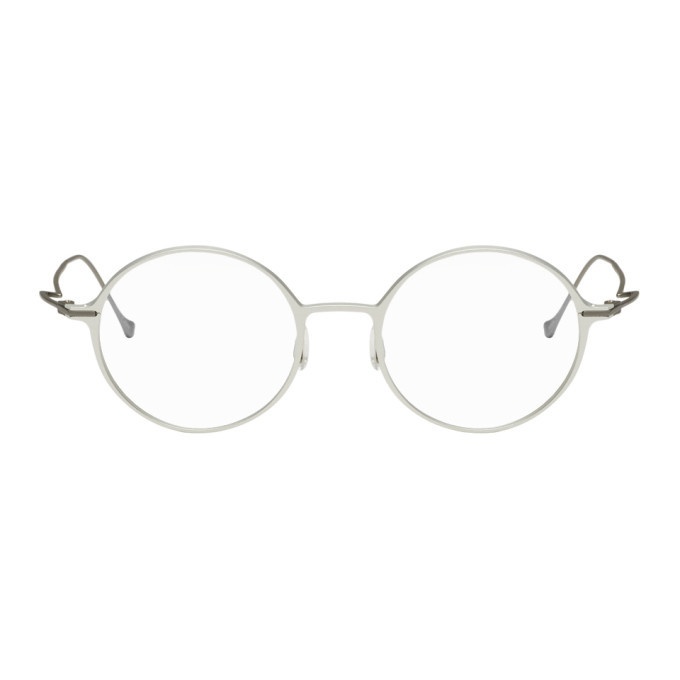 Photo: Yohji Yamamoto Silver Circle Frame Glasses