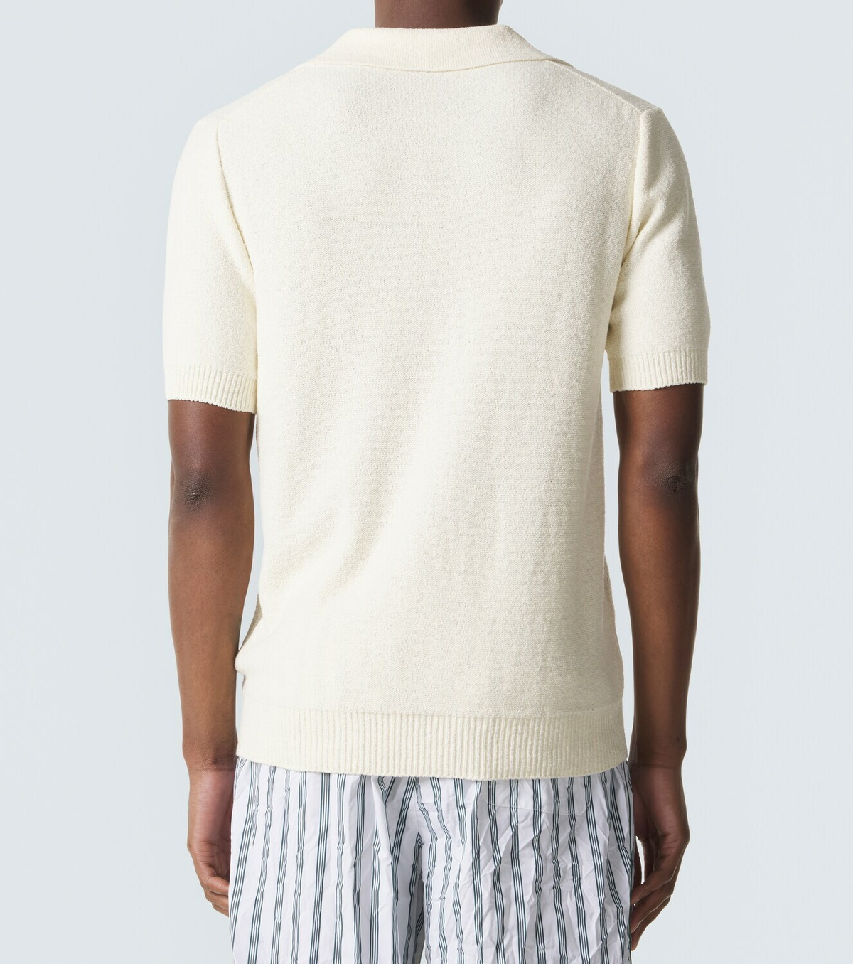 Dolce&Gabbana Cotton-blend polo shirt