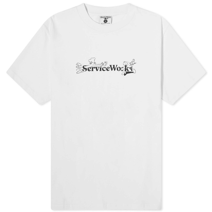 Photo: Service Works Men's Chase T-Shirt in White