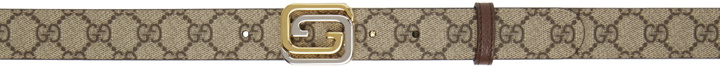 Photo: Gucci Reversible Beige & Brown Interlocking G Belt