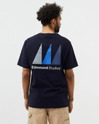 Edmmond Studios Sloop Tee Blue - Mens - Shortsleeves