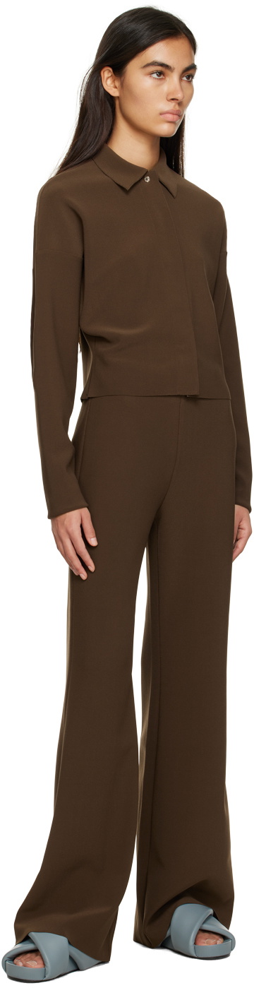 Birrot SSENSE Exclusive Brown Cardigan