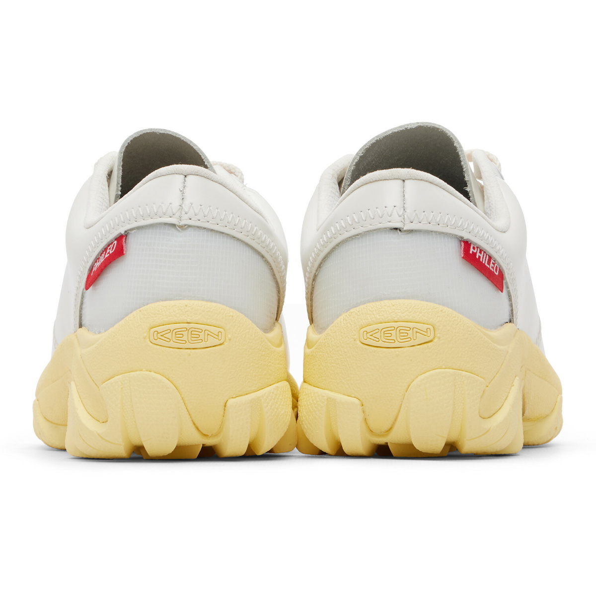 KEEN White & Yellow PHILEO Edition Targher Sneakers