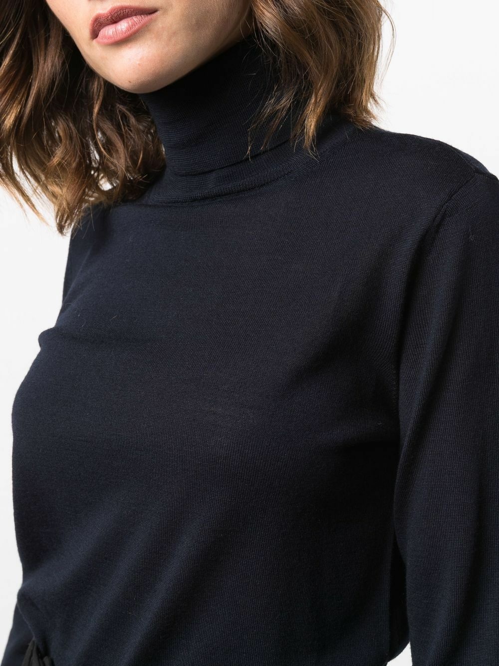EMPORIO ARMANI - Wool Turtle-neck Sweater